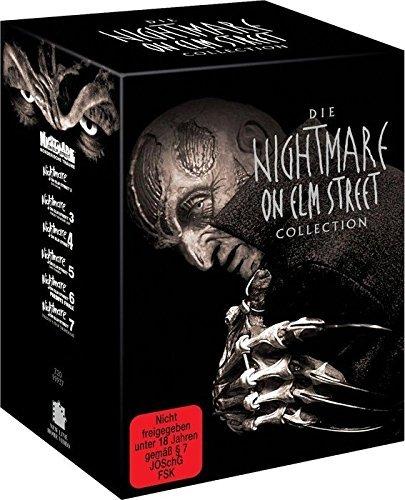 Nightmare on Elm Street 1 - 7 Limited Uncut Box Collection (limitiere Erstauflage mit Booklet im Schuber - Deutsche Ausgabe) 7 x DVD