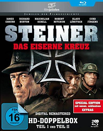 Steiner - Das eiserne Kreuz Teil 1+2 (HD-Doppelbox) - Filmjuwelen [2 Blu-rays]