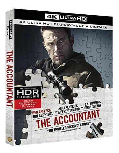 The Accountant (4K Ultra HD + Blu Ray) EU Import mit deutschem Ton
