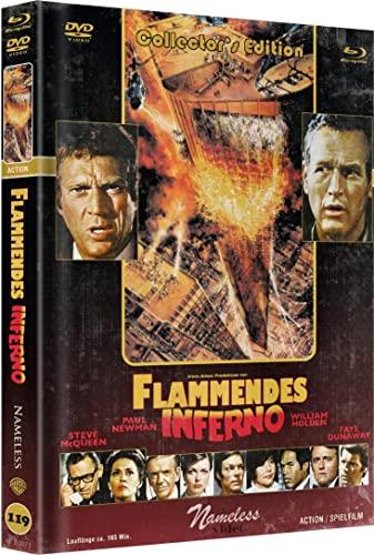 Flammendes Inferno ( The Towering Inferno ) - 2-Disc Mediabook ( Cover C ) - limitiert auf 500 Stück Blu-Ray + DVD Edition