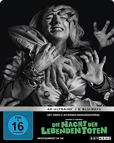Die Nacht der lebenden Toten - Limited Steelbook Edition (4K Ultra HD + 2 Blu-rays)