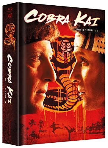 Cobra Kai - Staffel 1 & 2 - Mediabook - Limited Edition auf 500 Stück - 8 Disc-Edition (+ 4 DVDs)