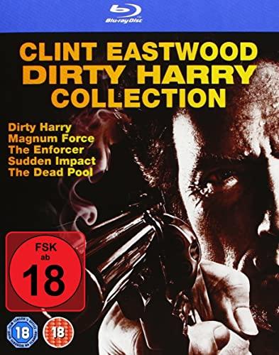 Dirty Harry 1-5 Collection Clint Eastwood Uncut Blu-ray mit deutschem Ton