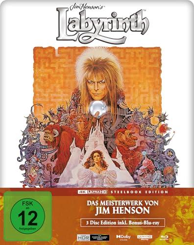 Die Reise ins Labyrinth - Steelbook (4K Ultra HD+2 Blu-rays)