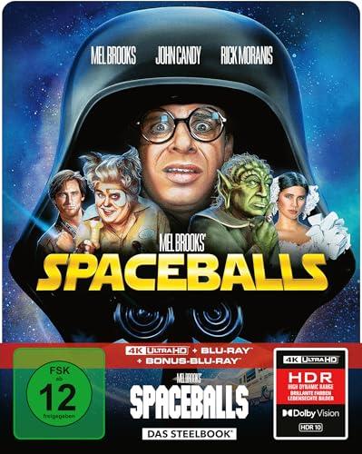 Spaceballs - Mel Brooks’ verrückte Raumfahrt - Limitiertes 3-Disc-SteelBook (4K Ultra HD + Blu-ray + Bonus-Blu-ray)