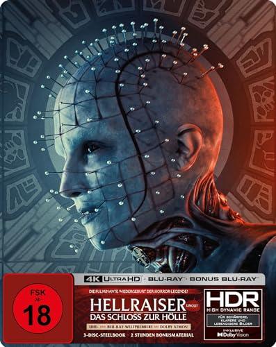 Hellraiser - Das Schloss zur Hölle | Steelbook (UHD + Blu ray + Bonus-Blu-ray) (Limited Edition)