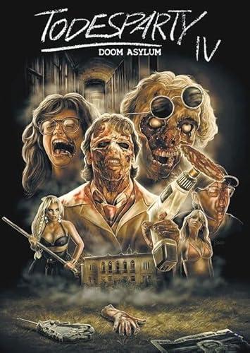 Todesparty 4 IV - Doom Asylum - 1988 Uncut - Mediabook - Cover A - DVD + Blu-Ray - The X-Rated international Cult Collection #13 - limited 333er Edition