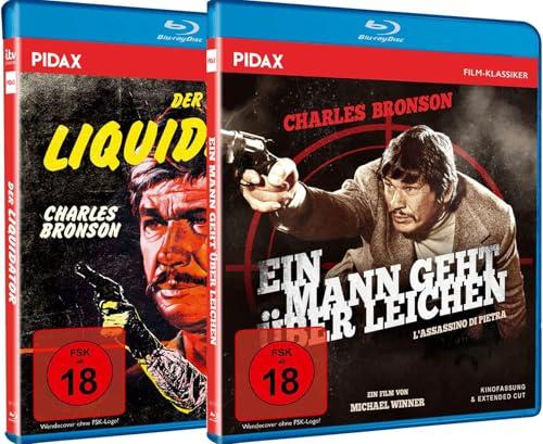 Charles Bronson – Die legendäre Action-Klassiker Collection– Ein Mann geht über Leichen (1973) & Der Liquidator (1984) – Restauriert & erstmals vereint – (WME Film Klassiker) [2 Blu-rays]