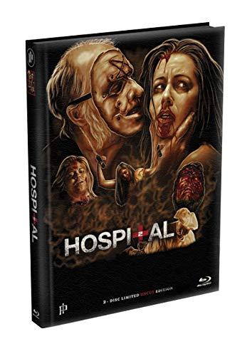 HOSPITAL 2 - wattiertes Mediabook Cover A - Limited 333 Edition [Blu-ray + DVD] Uncut