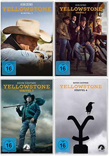 Yellowstone - Die kompletten Staffeln 1+2+3+4 im Set (17 DVDs)