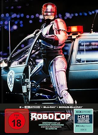 RoboCop - 4-Disc Limited Collector's Edition im Mediabook